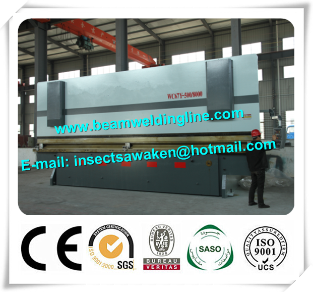 Macchine piegatubi 6100 * 2500 * 4200MM della lamiera di acciaio di CNC della macchina del freno della pressa idraulica del CE 0